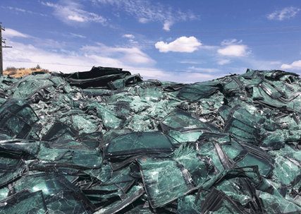 Laminated Glass Recycling Plant